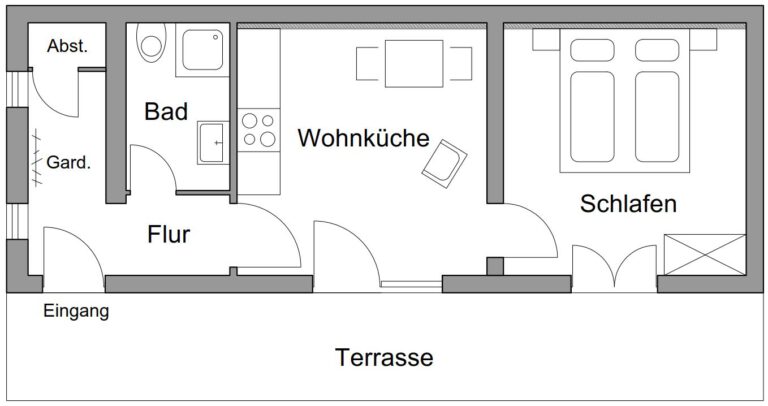 Grundriß ug